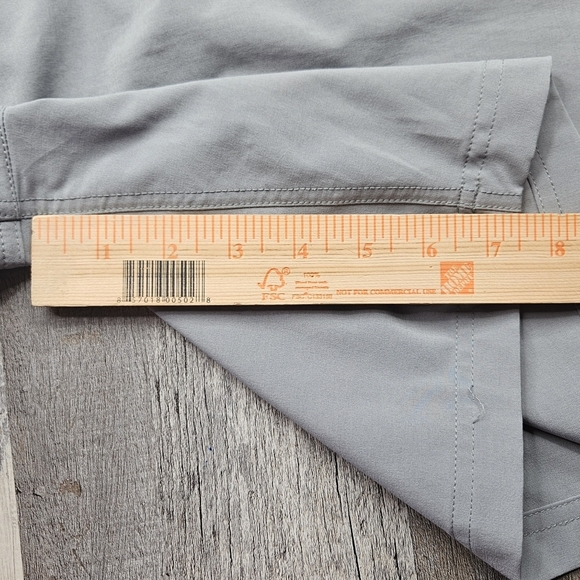 Free Fly Men's Shorts Flat Front 3XL Light Grey - Picture 11 of 11